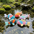 Koi Fish Crochet Pattern 🐟 No-Sew Amigurumi Plush (PDF Tutorial)
