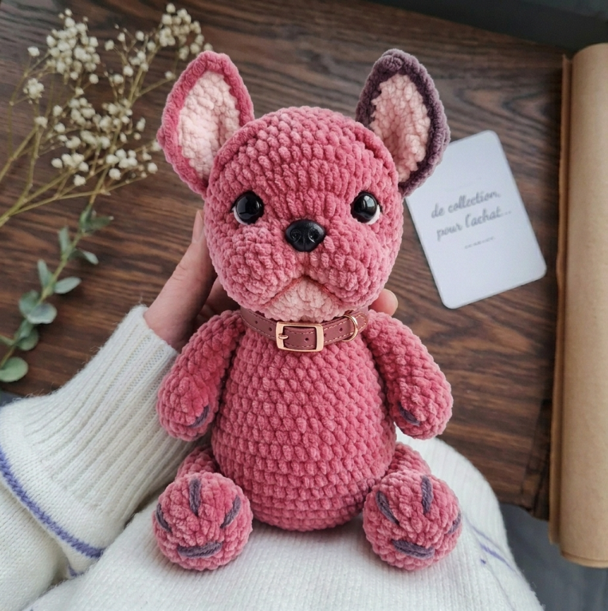 Bulldog & Pug Amigurumi Crochet Pattern | 2-in-1 |