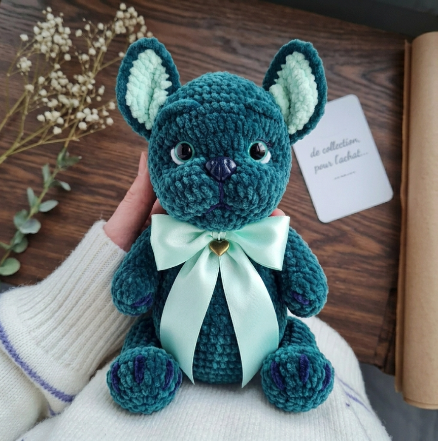 Bulldog & Pug Amigurumi Crochet Pattern | 2-in-1 |