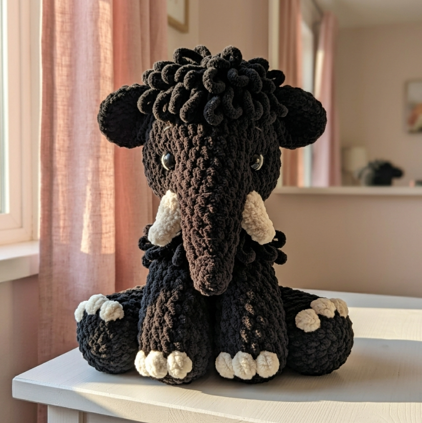 Irresistibly Cute Mammoth Pattern 🐘