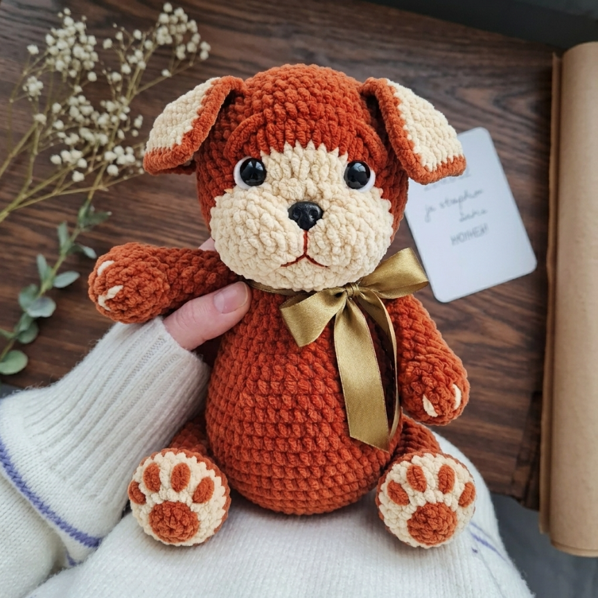 Bulldog & Pug Amigurumi Crochet Pattern | 2-in-1 |