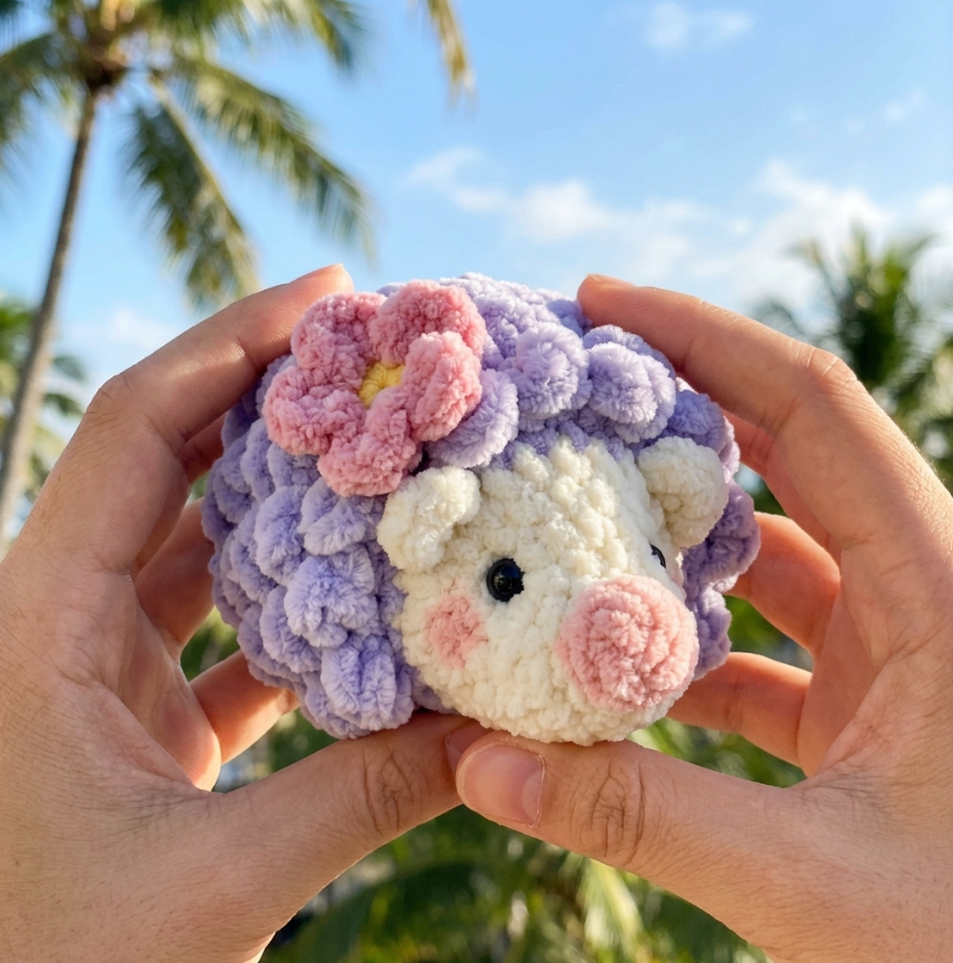 No-Sew Hedgehog Crochet Pattern 🦔 Beginner-Friendly Bestseller
